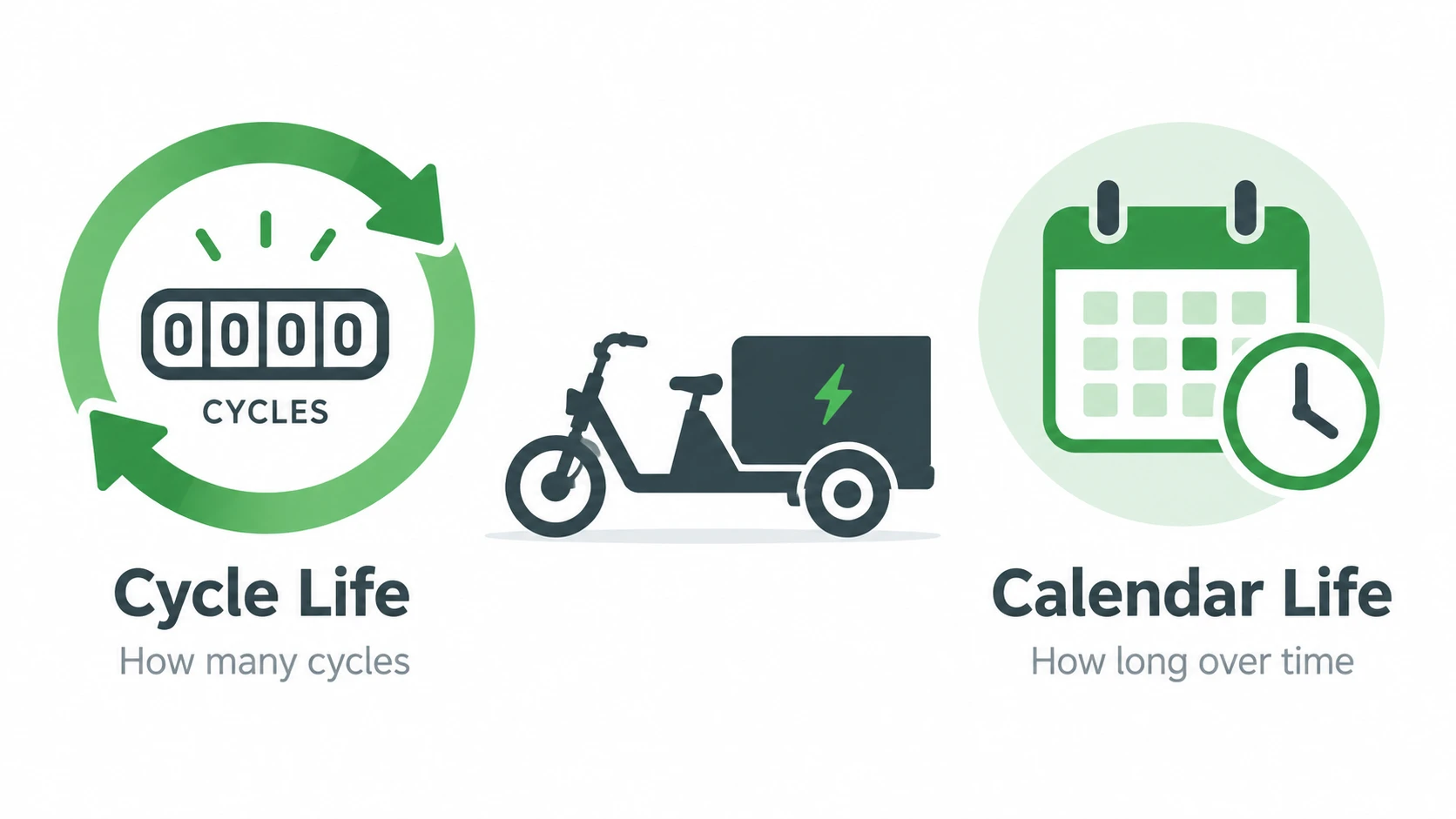 Battery maintenance: cycle life vs calendar life
