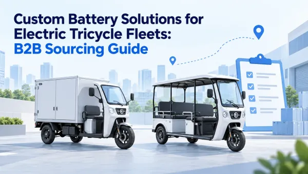 Custom Battery Solutions for Electric Tricycle Fleets