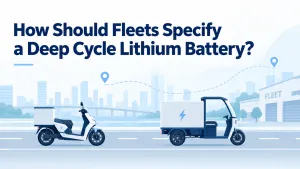 Deep Cycle Lithium Battery Fleet Specification Guide