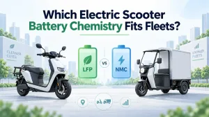 Electric Scooter Battery Chemistry for Fleets