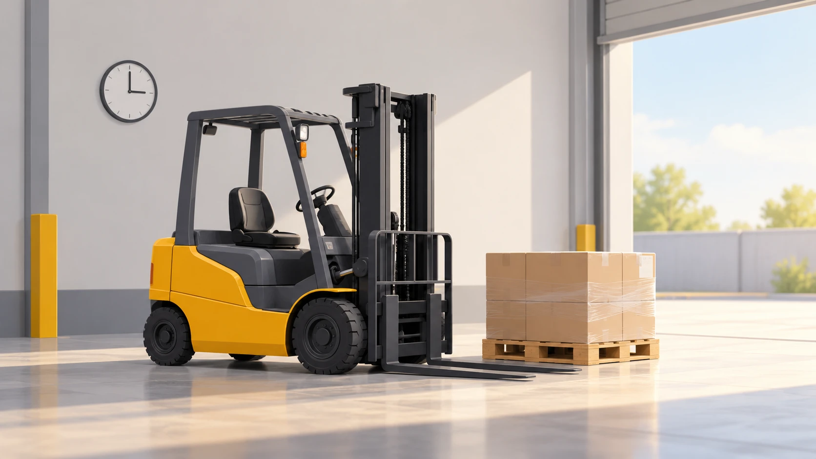 Forklift Battery Lifespan and Warehouse Uptime
