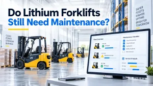 Forklift Maintenance for Lithium Forklift Fleets