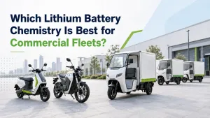 Lithium Battery Chemistry for Commercial Fleets