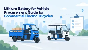 Lithium Battery for Vehicle Procurement Guide