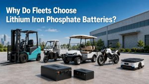 Lithium Iron Phosphate Batteries for Fleets