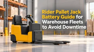 Pallet Jack Battery Guide for Warehouse Fleets