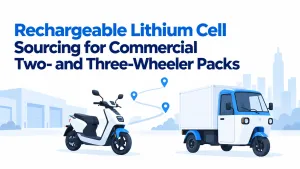 Rechargeable Lithium Cell Sourcing for Fleet Packs