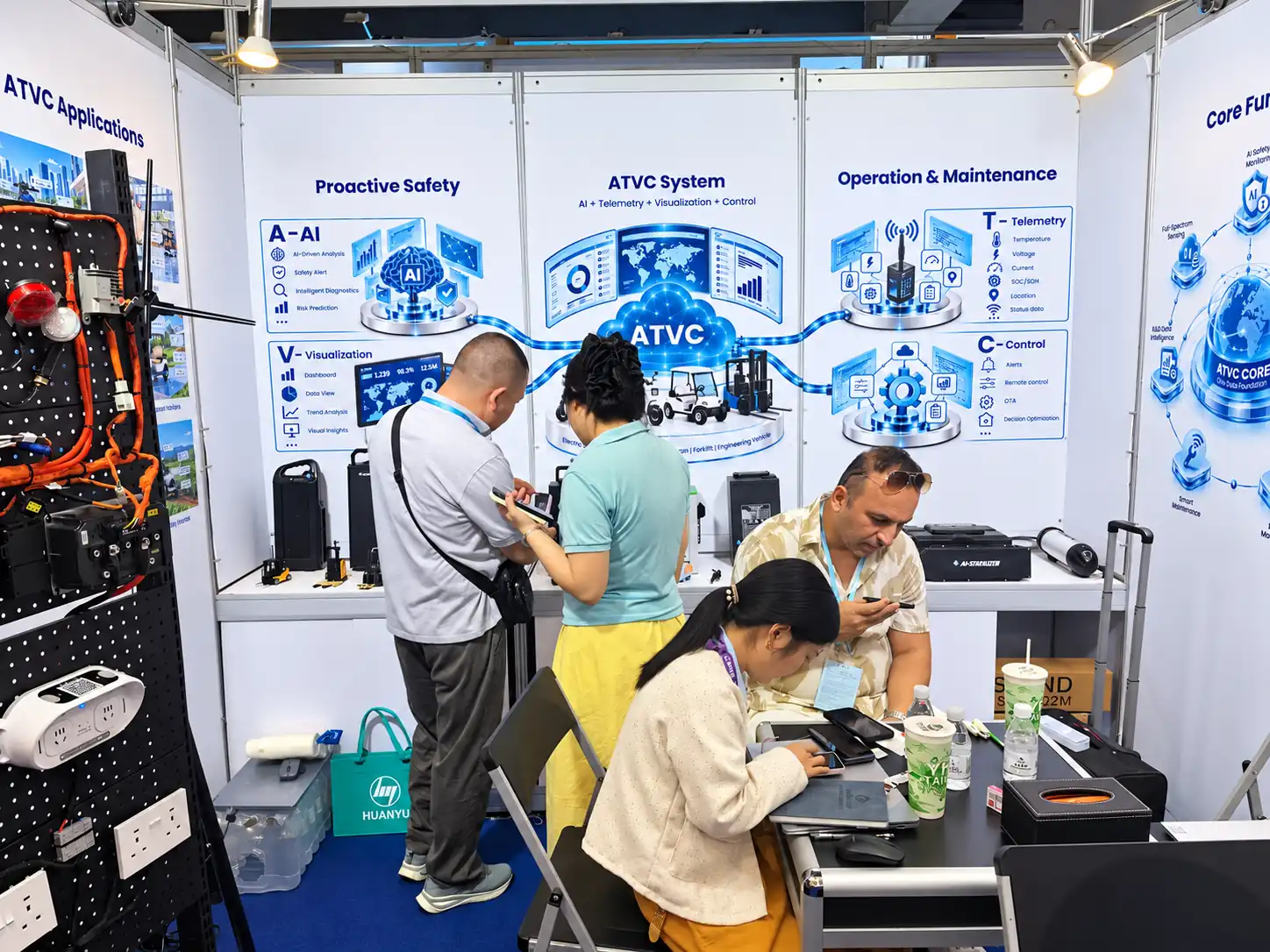 ATVC Display at the Canton Fair in China