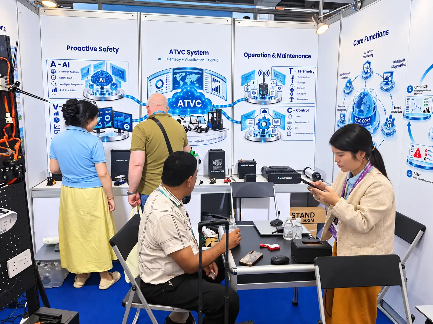ATVC Visitor Consultation at the Canton Fair in China