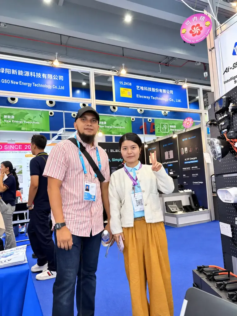Battery Project Discussion at the Canton Fair in China