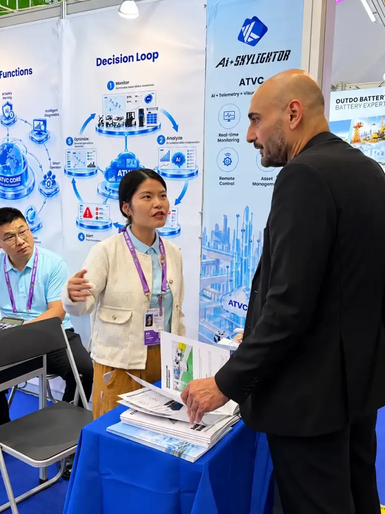 ATVC System Discussion at the Canton Fair in China
