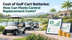 Cost of Golf Cart Batteries for Commercial Fleets