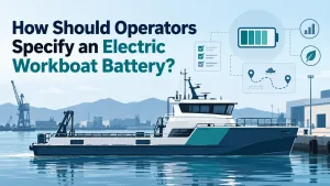 Electric Workboat Battery Guide for Fleet Operators