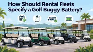 Golf Buggy Battery Guide for Rental Fleets