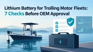 Lithium Battery for Trolling Motor Fleet Approval