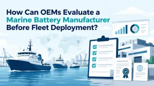 Marine Battery Manufacturer: OEM Fleet Evaluation