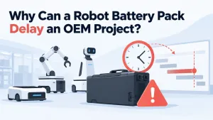 Robot battery pack OEM project delays