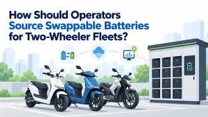 Swappable Battery Guide for Two-Wheeler Fleets